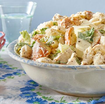 the pioneer woman's chicken caesar pasta salad recipe