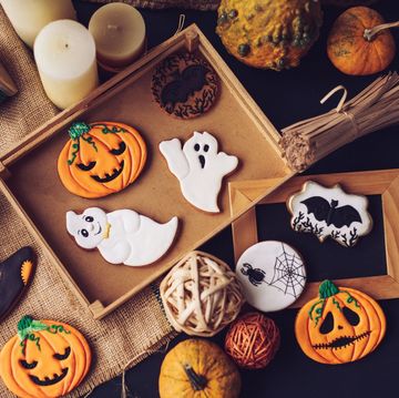 halloween cookies ghosts and pumpkins